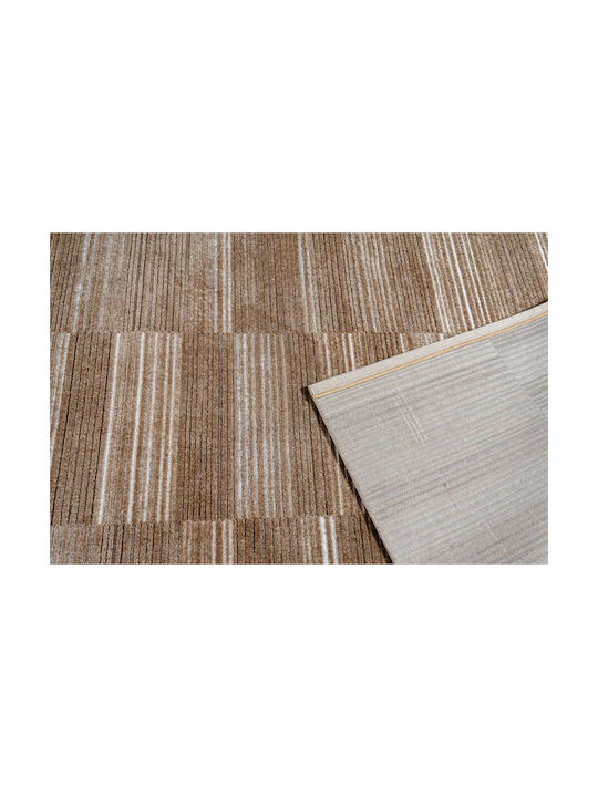 Polcarpet Σετ Μοντέρνα Χαλιά Κρεβατοκάμαρας Brown 9999991329379 3τμχ