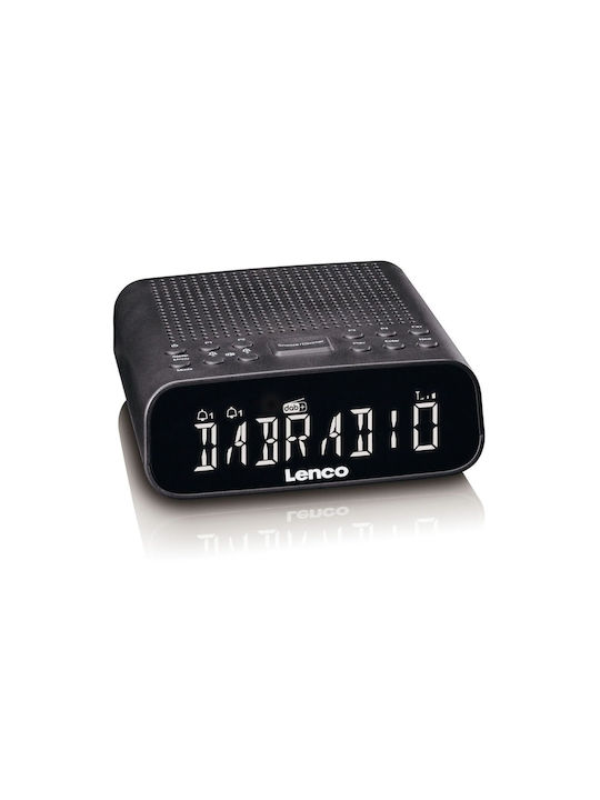 Lenco Lenco Digital Tabletop Clock Black CR-606BK