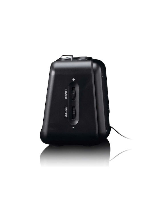 Lenco Масов Дигитален Часовник LED Черен CR-28BK