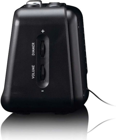 Lenco Lenco Digital Tabletop Clock LED Black CR-28BK