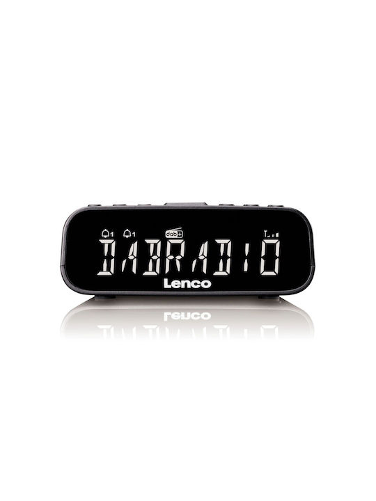Lenco Lenco Digital Tabletop Clock Black CR-606BK