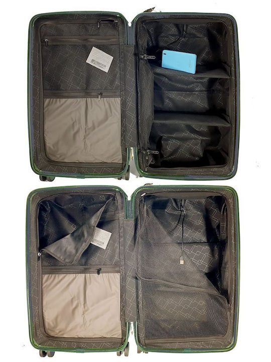 Forecast Medium Hard Suitcase Red with 4 Wheels Height 65cm
