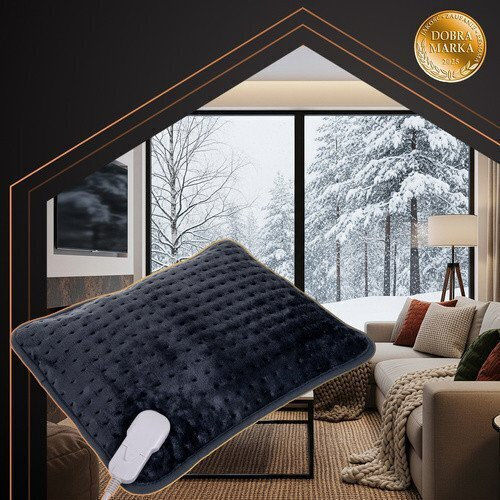Ruhhy Pillow Heating Pad Gray 40x30cm