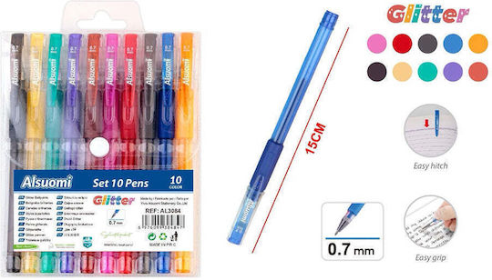 Alsuomi Pixuri Ballpoint Set 10 Bucăți