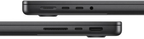 Apple MacBook Pro (2024) 14.2" Ecran Retina 120Hz (M4 Pro-12 Nuclee/48GB/512GB SSD/16 Nuclee GPU) Negru Spațial (Tastatură International English)