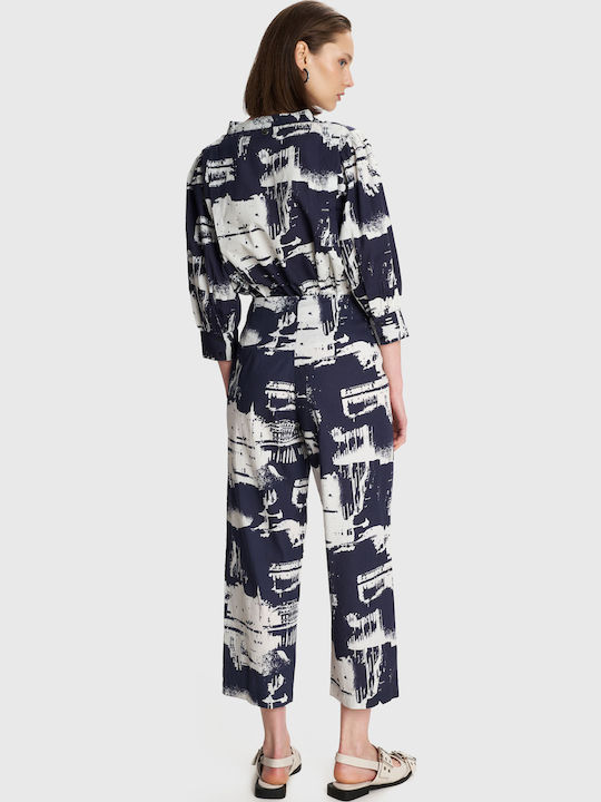 Dama Tesatura Pantaloni Black