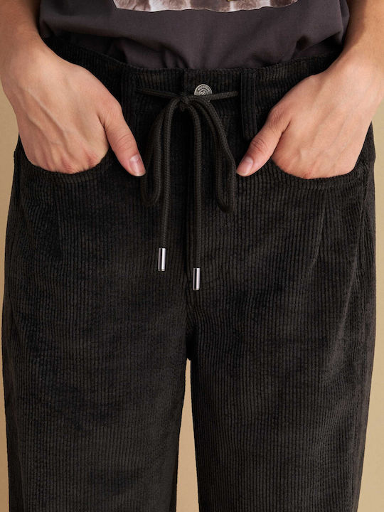 Dama Tesatura Pantaloni Gray