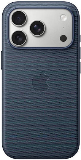 Apple TechWoven Case with MagSafe Back Cover Silicone / Fabric Blue (iPhone 17 Pro)