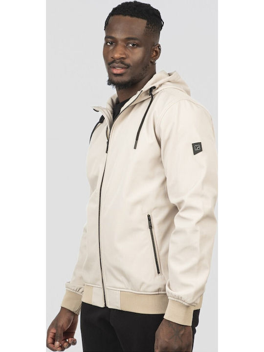 Μπουφάν Bomber Εκρού, Beige