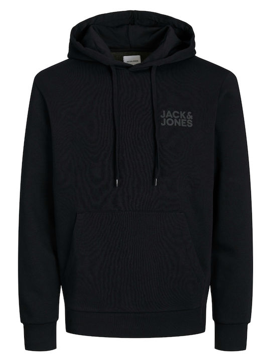 Sweatshirt mit Kapuze Schwarz