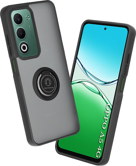 Techsuit Glinth Back Cover Σιλικόνης Μαύρο (Oppo A5)