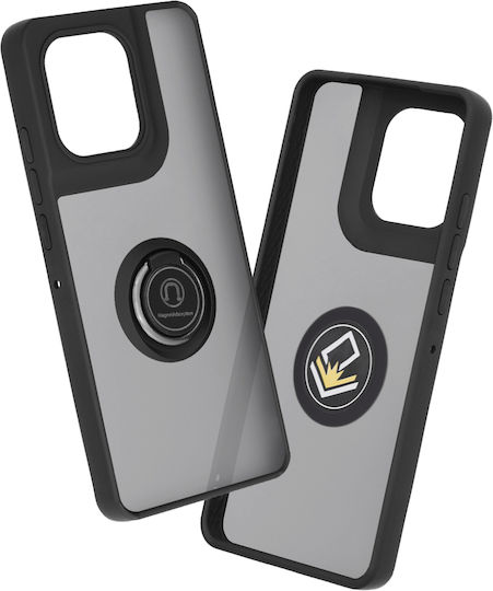 Techsuit Glinth Задна корица Силикон Черен (Moto G86)