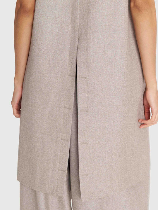 Beige Vestă de damă