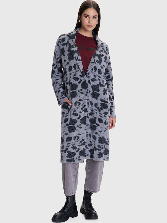 Women's Knitted Cardigan Grey