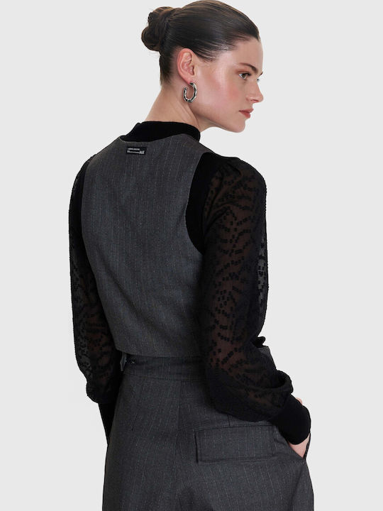 Women's Vest Grey