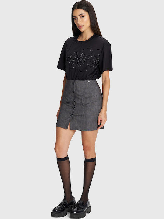 Mini Fustă Gray