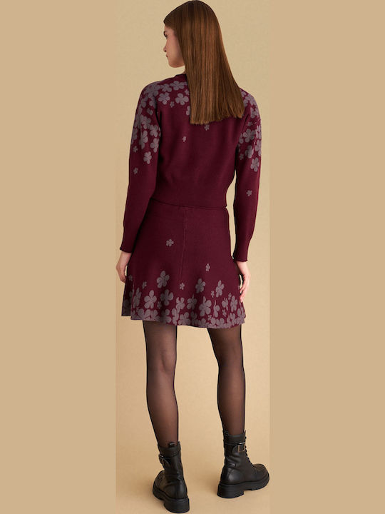 Mini Rock Blumen Red
