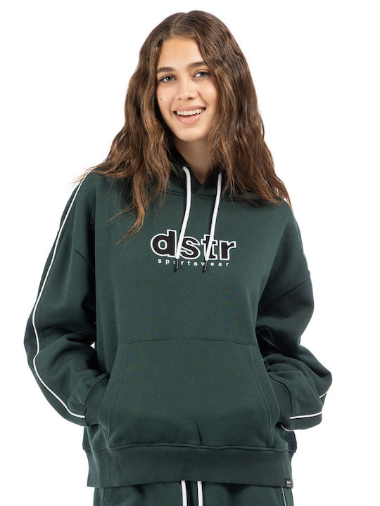 Women's Sweatshirt Hooded Green