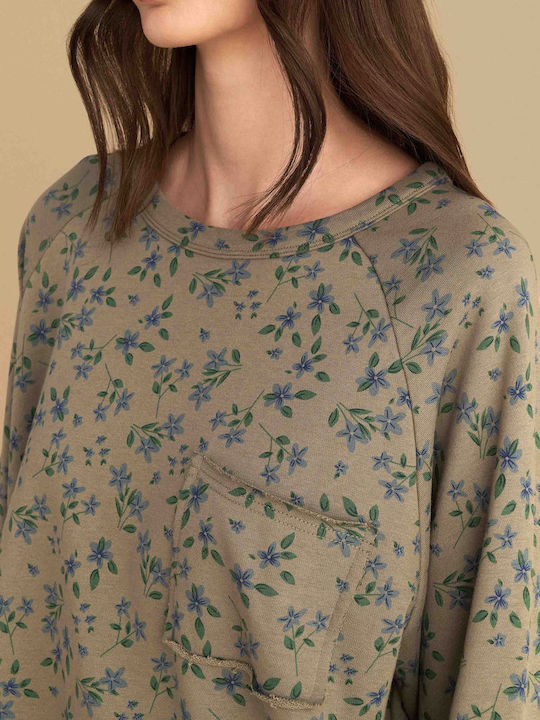 Damen Sweatshirt Green