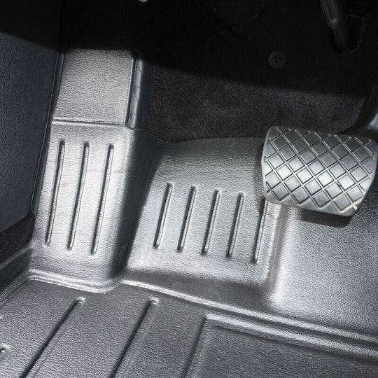 Umbrella Set Covorașe Față și Spate 4buc din Furtun pentru Opel Astra 2004-2010 Negre