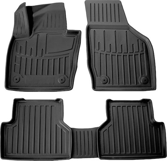Umbrella Set Covorașe Față și Spate 8buc din Furtun pentru Audi Q3 2011-2019 Negre