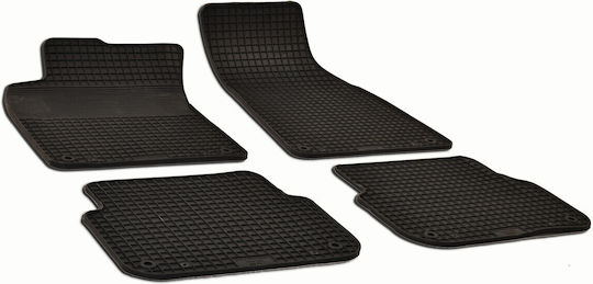 Umbrella Set Covorașe Față și Spate 4buc din Furtun pentru Citroen C6 Audi A6 2004-2006 Negre