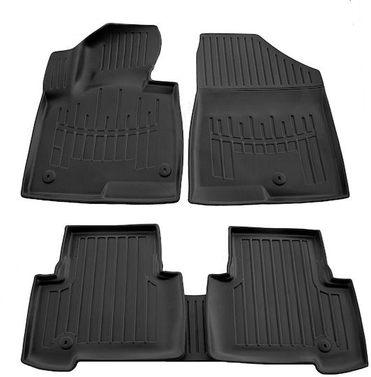Umbrella Set Covorașe Față și Spate 4buc din Furtun pentru Hyundai Santa Fe 2012-2018 Negre