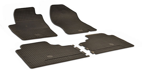Umbrella Σετ Μπροστινά και Πίσω Πατάκια 4τμχ για Nissan Navara / Pathfinder 2007-2012 Μαύρα