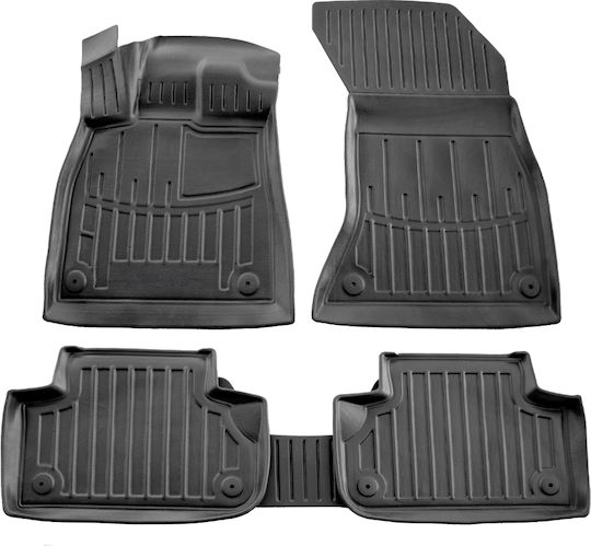 Umbrella Set Covorașe Față și Spate 4buc din Furtun pentru Audi Q5 2016+ Negre
