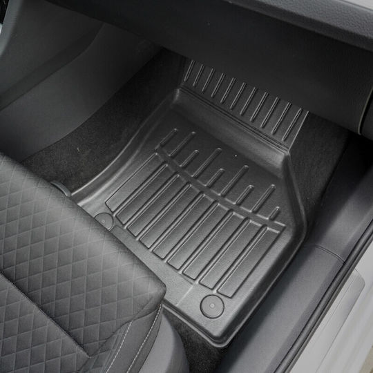 Umbrella Set Covorașe Față și Spate 4buc din Furtun pentru Renault Clio 2005-2012 Negre