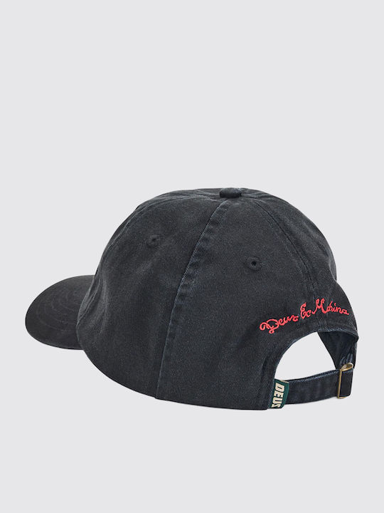 Deus Ex Machina Deep Cut Dad Cap Pack 5 Dmf257431-dx0/blk