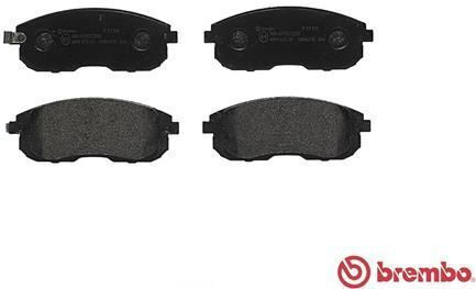 Brembo Σετ Τακάκια Εμπρός για Fiat Sedici