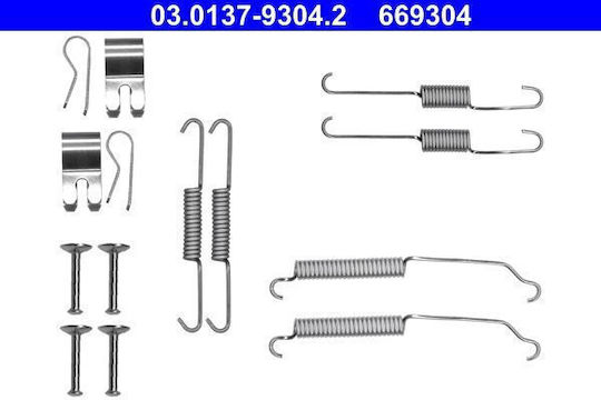 Set Brake Shoe Accessories Ford Fiesta Vi Ate 03013793042