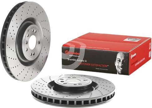 Mercedes-benz Gl-class X166 Brake Disc Brembo 09a96021