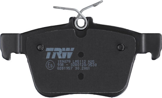 Trw Rear Brake Pads Set Audi A3 Q2 Q3 Tt Seat Ateca Leon Skoda Kodiaq Vw Arteon Height 56.2mm Width 123.0mm Thickness 16.2mm
