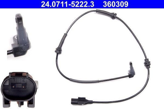 Abs Wheel Sensor Fiat Linea 323 Ate 24071152223