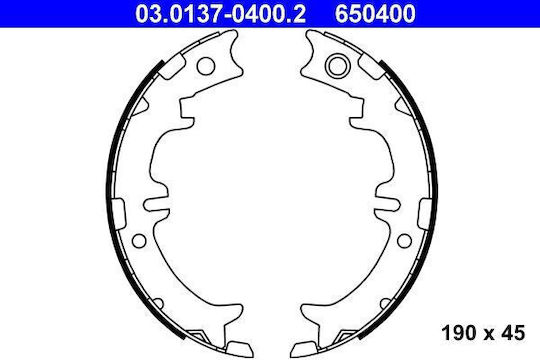Bremsbeläge Set Lexus Gs Jzs147 Ate 03013704002