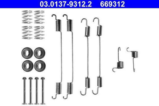 Dacia Duster Ate 03013793122 Bremsbelag Zubehör-Set