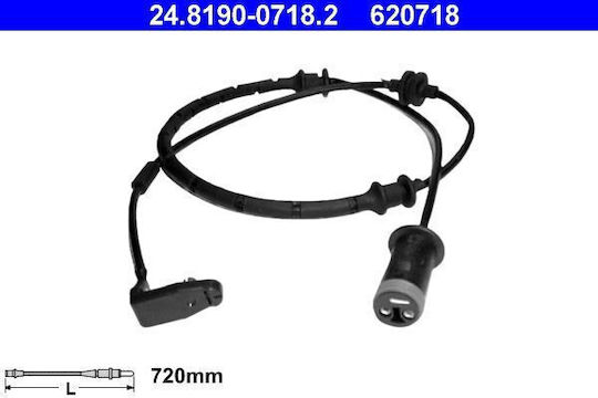 Bremsbelagsensor Opel Astra G Cabriolet F67 Ate 24819007182