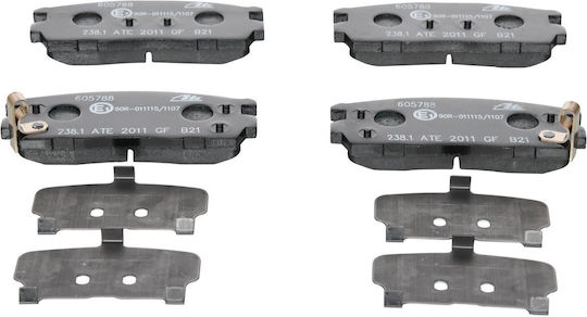 Brake Pads Chevrolet Captiva C100 C140 Ate 13046057882