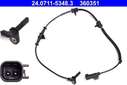 Abs Wheel Sensor Chevrolet Cruze J300 Ate 24071153483