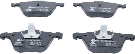 Brake Pads Ford Galaxy Wa6 Ate 13047072432