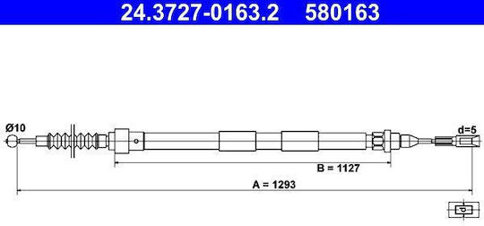 Handbremsseil Ford Galaxy Wgr Ate 24372701632