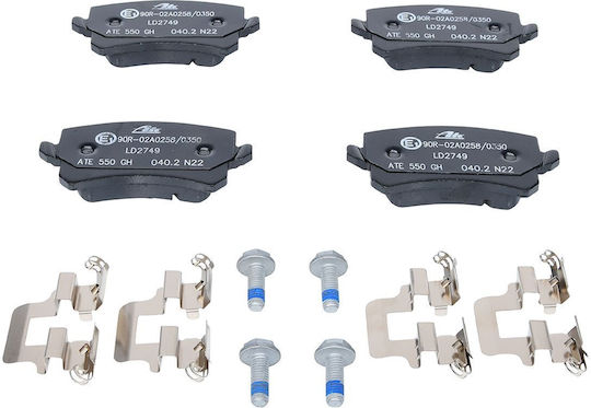 Bremsbeläge Audi A6 4f2 C6 Ate 13047027492