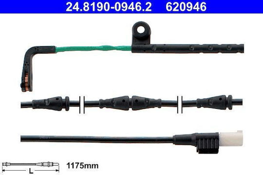 Bremsbelagsensor Land Rover Discovery III La Taa Ate 24819009462