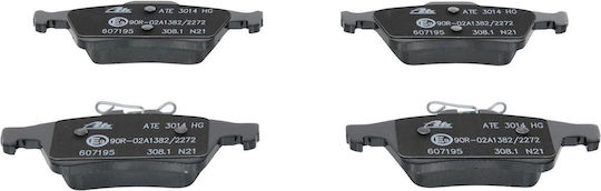 Rear Brake Pad Set Ford Focus 13.0460-7195.2