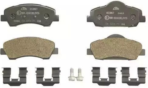 Brake Pads Citroen C-elysee Ate 13046038672