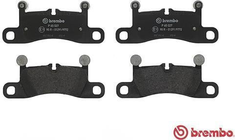 Vw Touareg 7p5 накладки за спирачки Brembo P65027