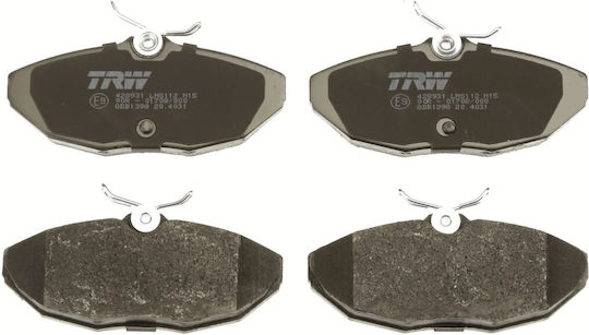 Trw Automotive Rear Brake Pads Set Compatible Dodge Viper Ford Usa Freestyle Jaguar S-type Ii Xj Lincoln Ls 49.6x114.2x17.8 Mm