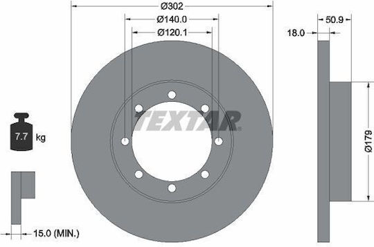 Textar Brake Disc